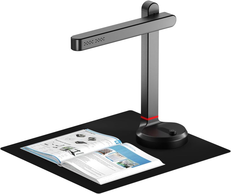 NetumScan 13MP Book Document Camera for Teachers, Multi-Language OCR Recognition by AI Technology, Foldable & Portable, Real-time Projection, Video Recording, Capture SizeA4-Windows,Mac OS,Linux - Image 1